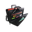 Picture of MONOLITH DOCUMENT CASE WITH ZIP - BLACK